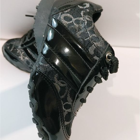 NWOT Go Fresh Zippy Running Shoes For Girls Black - Picture 3 of 8